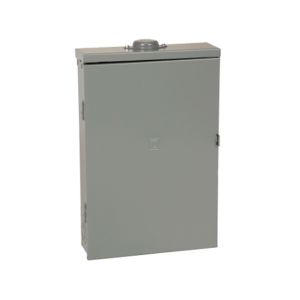 Centro de carga QO, 125 A, 24 SP, NEMA 3R, incluye barra tierra PON. QO124L125PGRB Schneider Electric