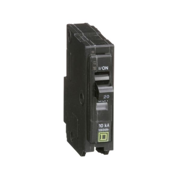 Pastilla Interruptor Termomagnético 1 polo, 20 A, Q0120 Schneider Electric