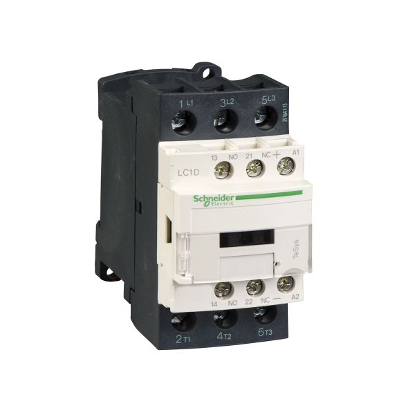 Contactor magnético 25A,  3 polos,  24v V, LC1D25BD  Schneider