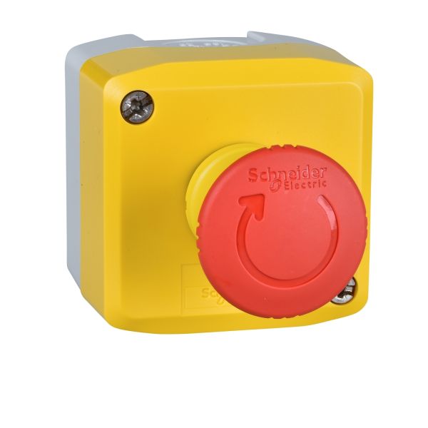 Estación de control XALK, 1 pulsador rojo. XALK178F Schneider Electric